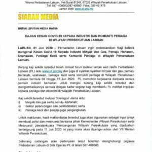 Kajian Kesan Covid Kepada Industri dan Komuniti Perniagaan di Wilayah Persekutuan Labuan